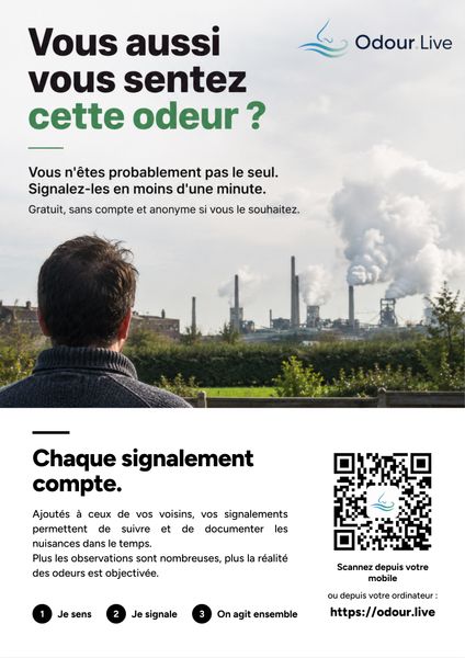 “Can you smell it too?” (in French)